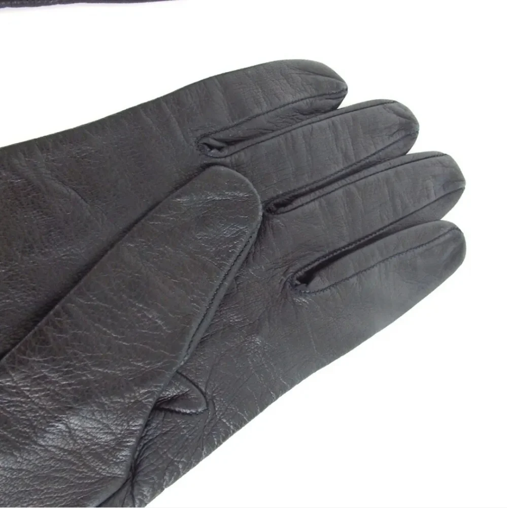 VALENTINO GARAVANI  SIZE 6.5 GLOVES LEATHER
